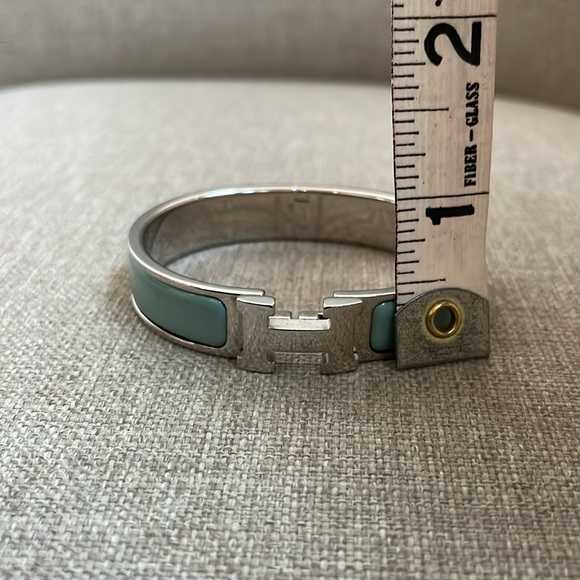 Hermes | Clic H Bracelet Size PM Palladium Hardware - Picture 14 of 14